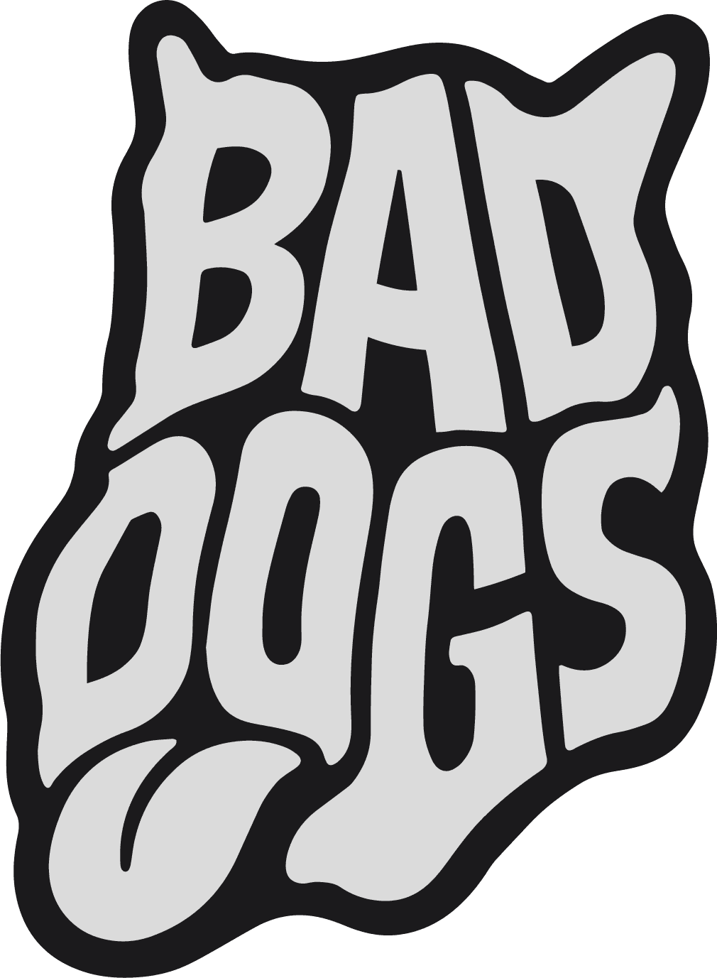 BadDogs White Logo